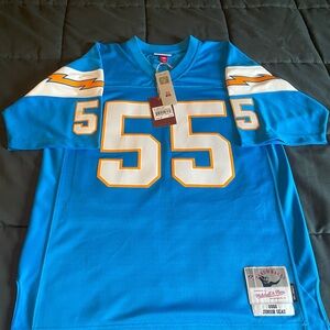 Mitchell & Ness San Diego Chargers Junior Seau Legacy Jersey NWT Size Large